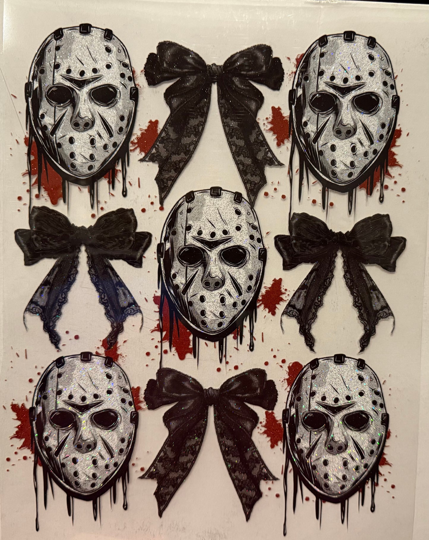 A011 Glitter Jason- Heat Transfer