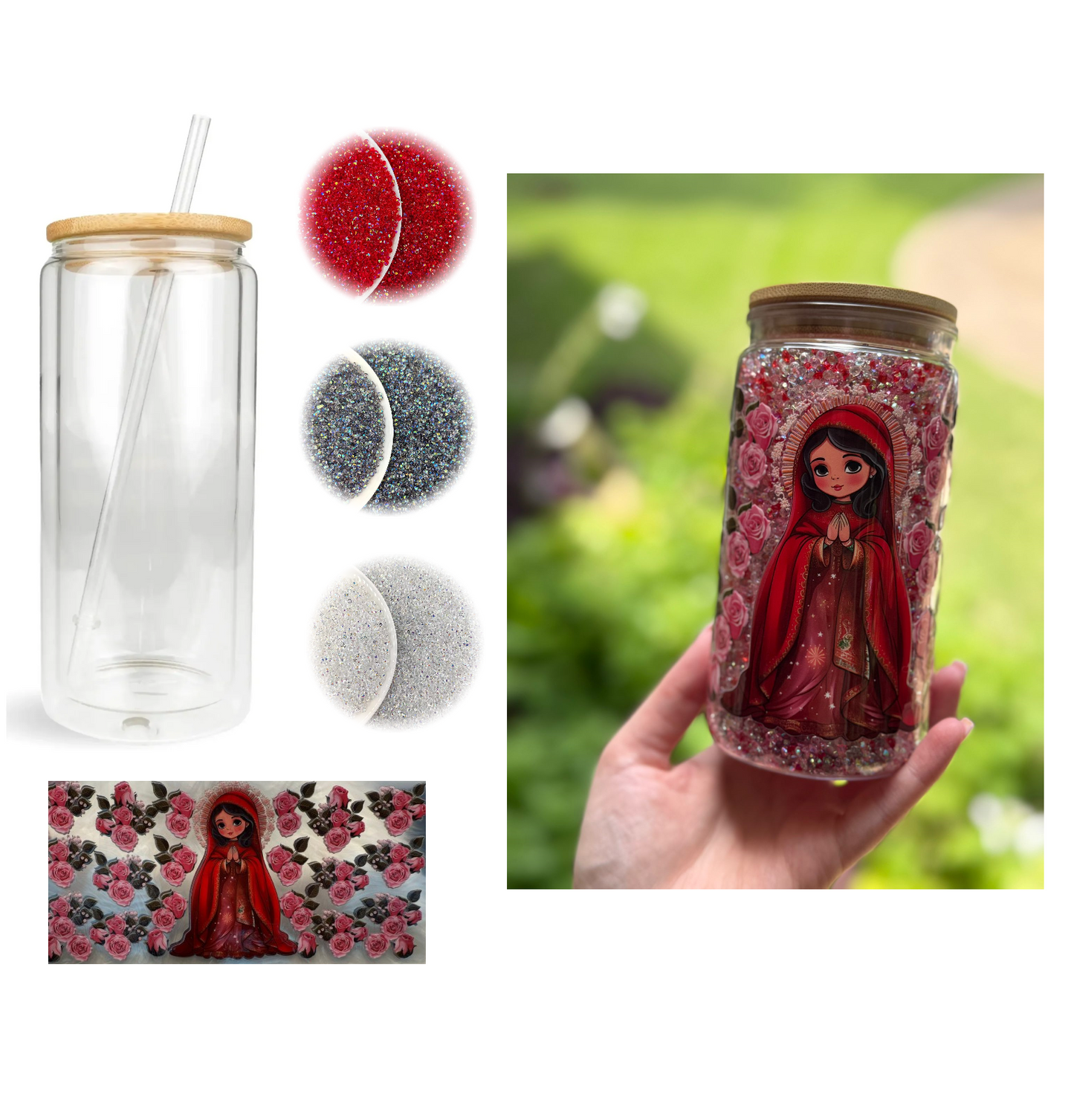 Custom Rhinestone Tumbler