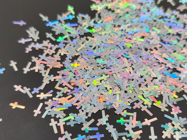 Holographic Silver Crosses