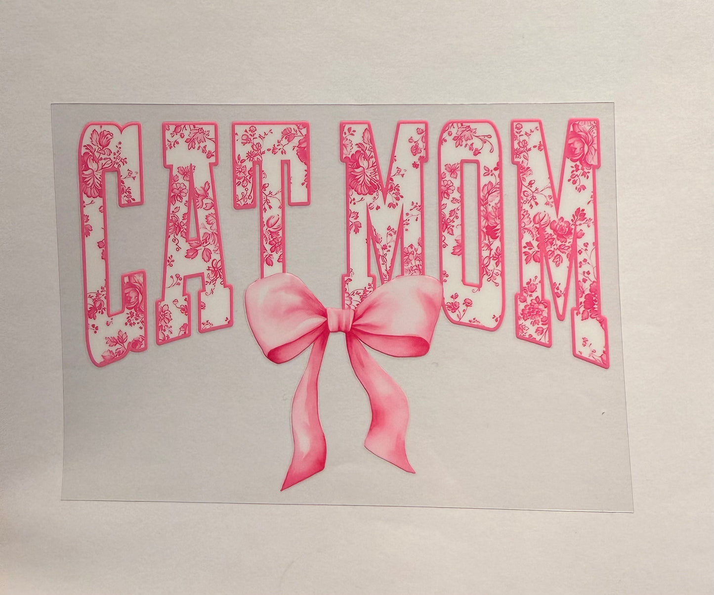 AB90- CAT MOM PINK