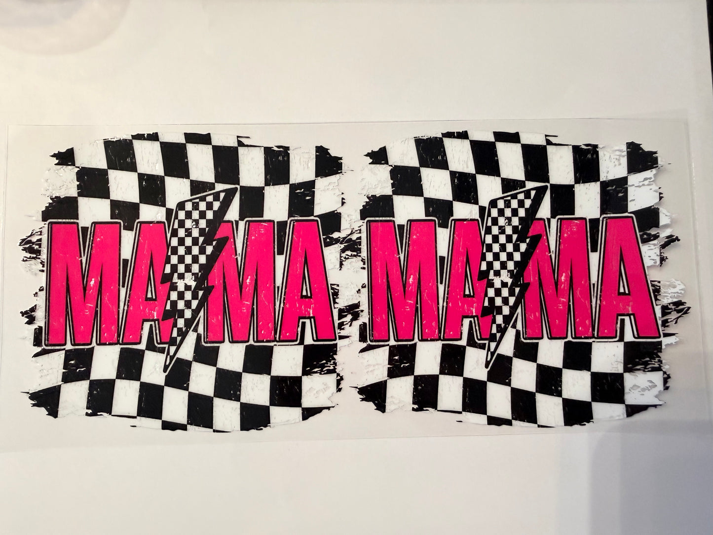 60-MAMA CHECKERED