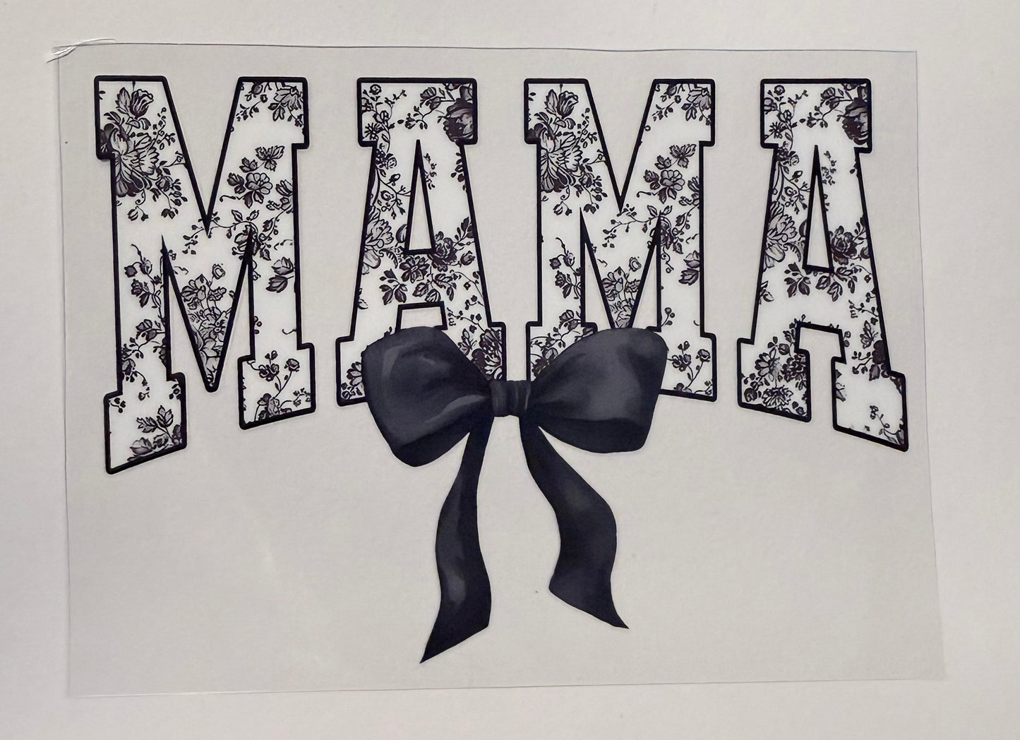 BB11 MAMA BLACK AND WHITE
