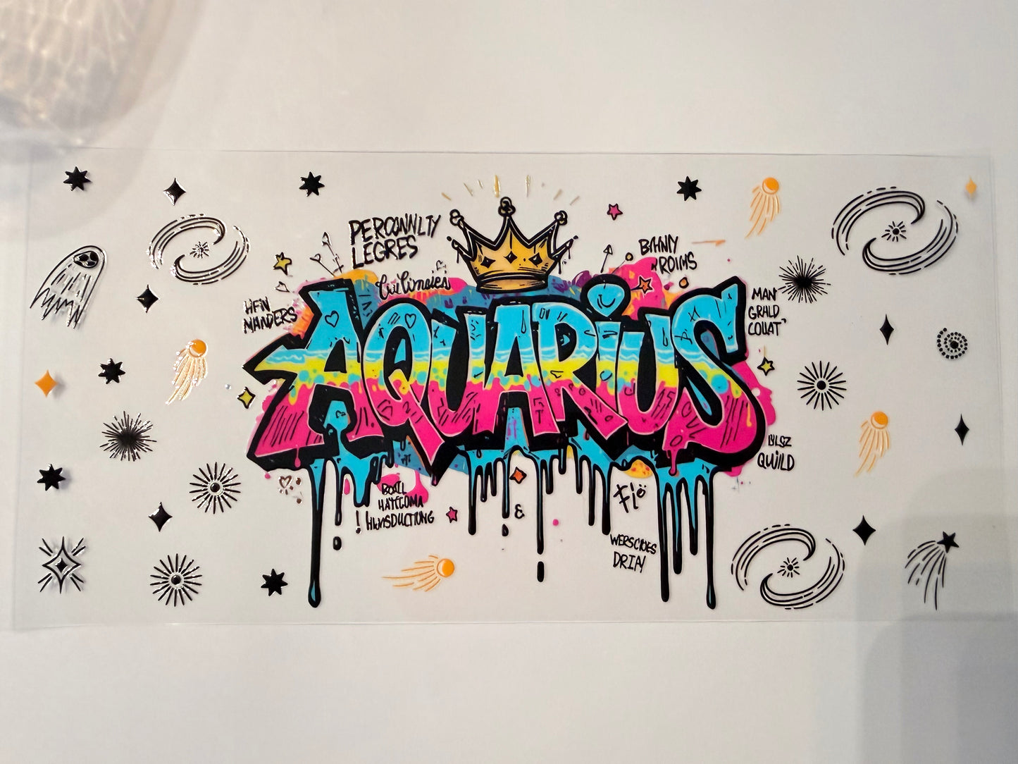 34-AQUARIUS GRAFFITI