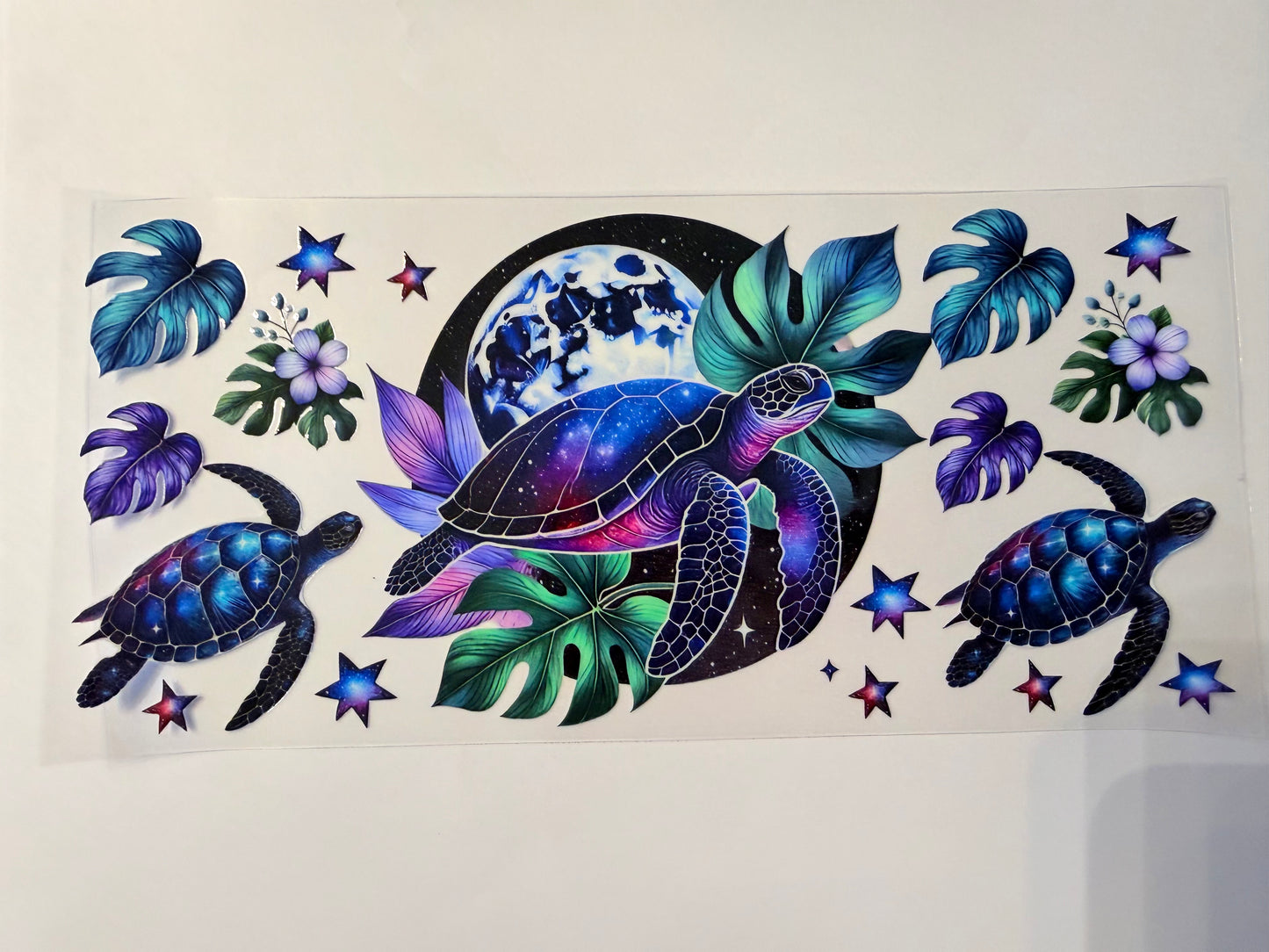 66-SEA TURTLE AND MOON