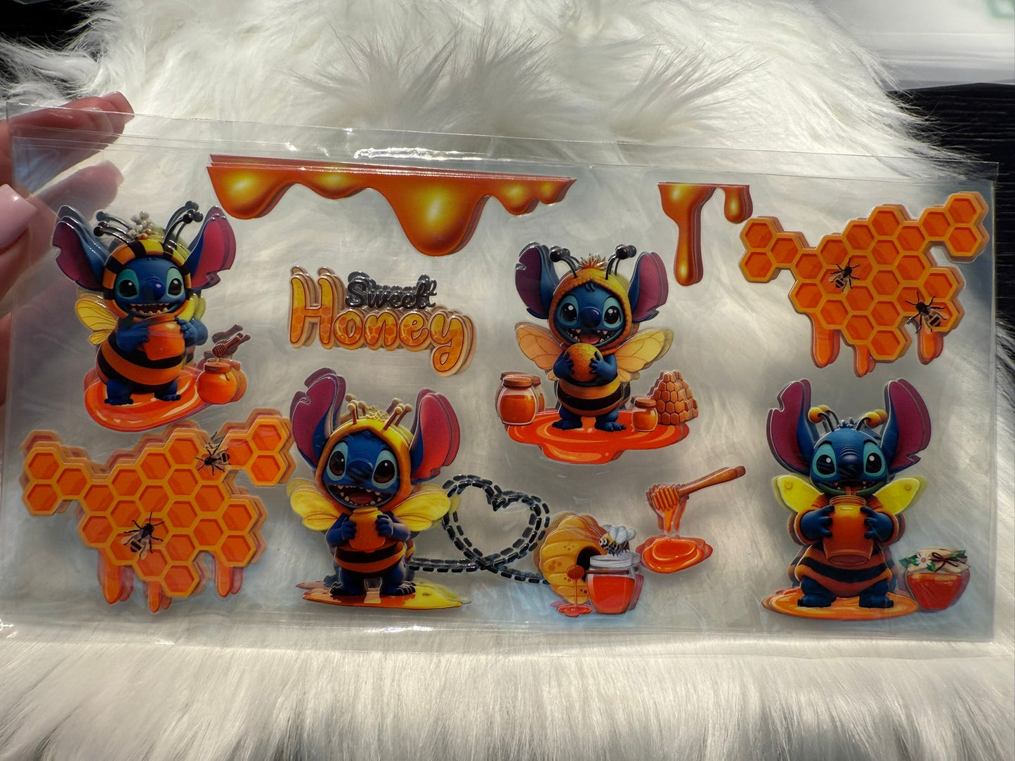 Sweet Honey Stitch Tumbler