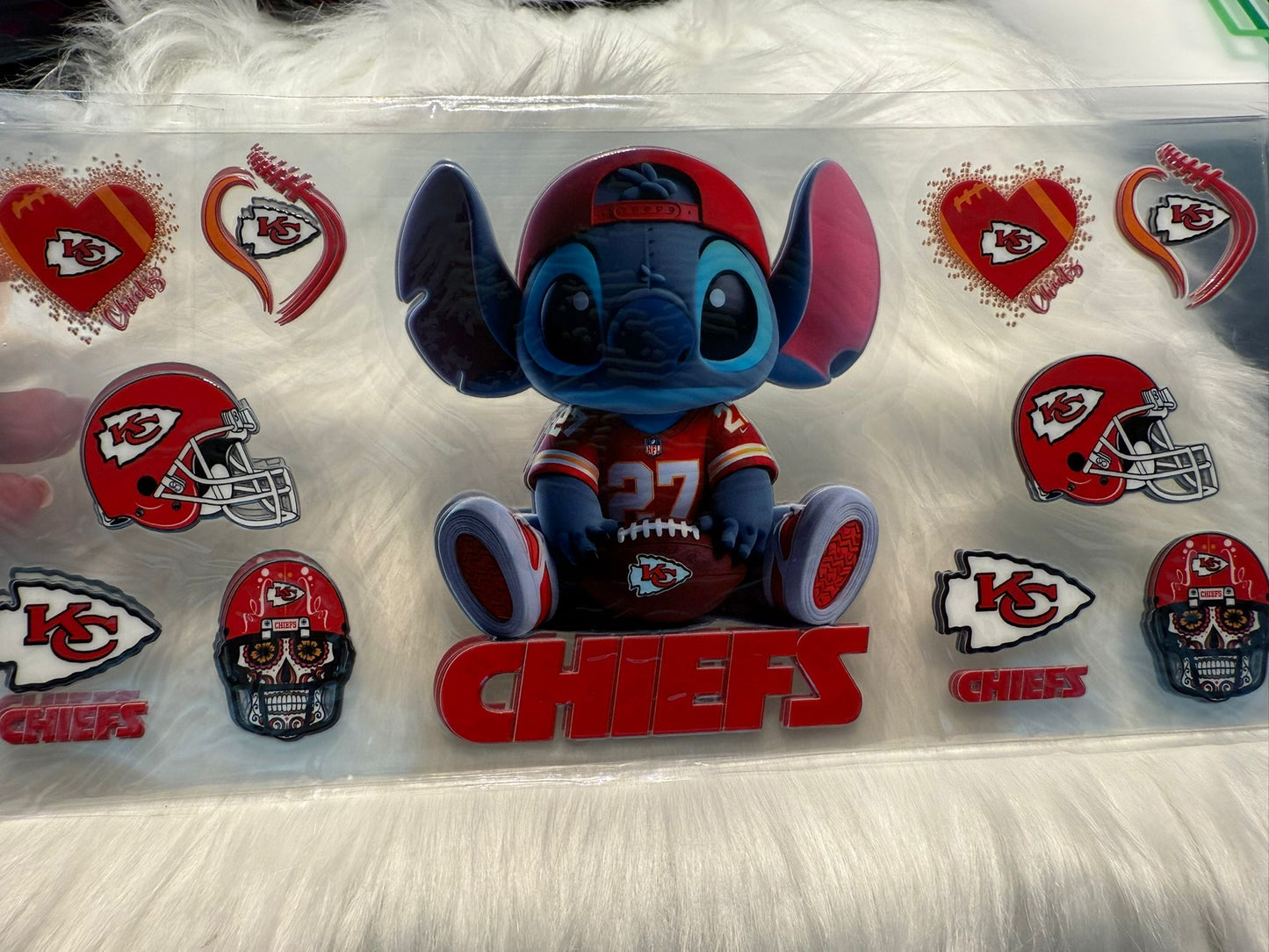 Stitch Chiefs Fan Wrap