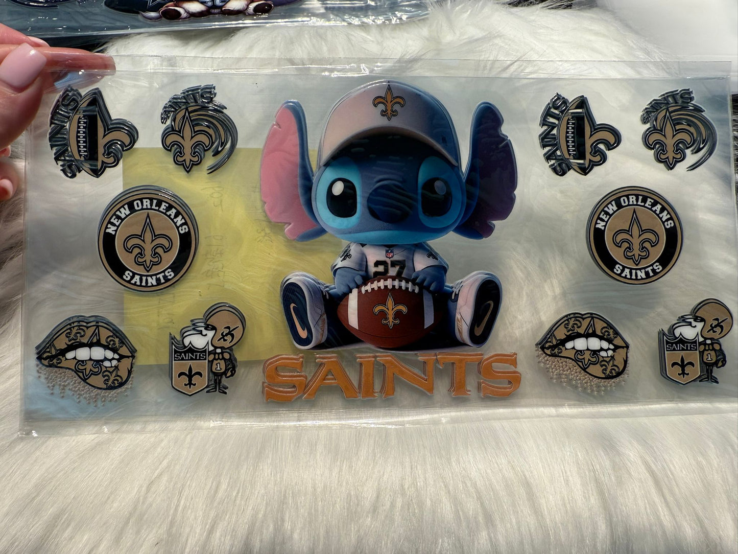 Saints Stitch Wrap