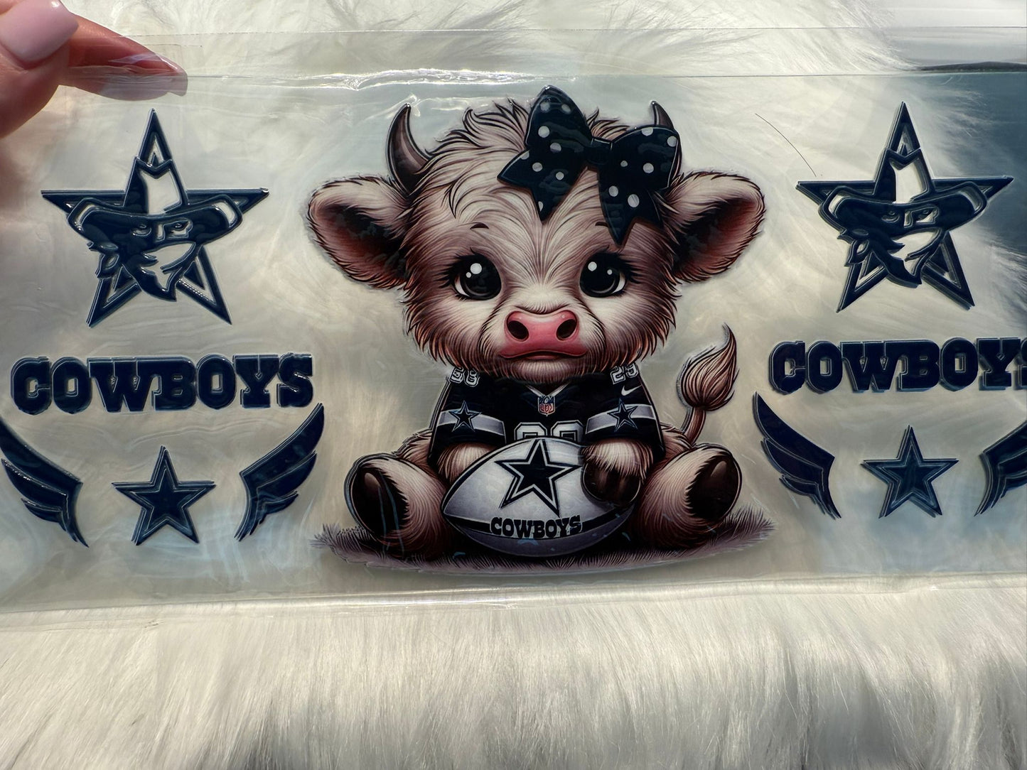 Highland Cow Cowboys Wrap