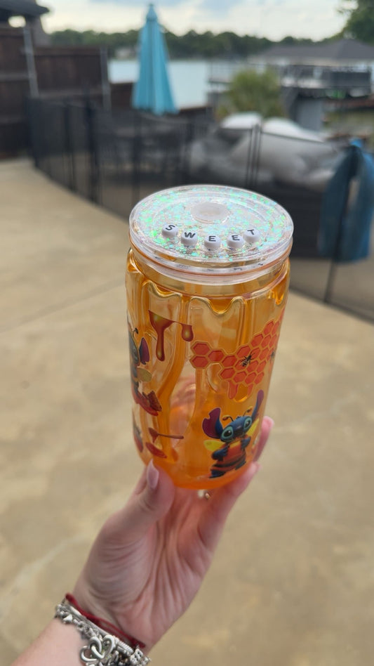 Sweet Honey Stitch Tumbler