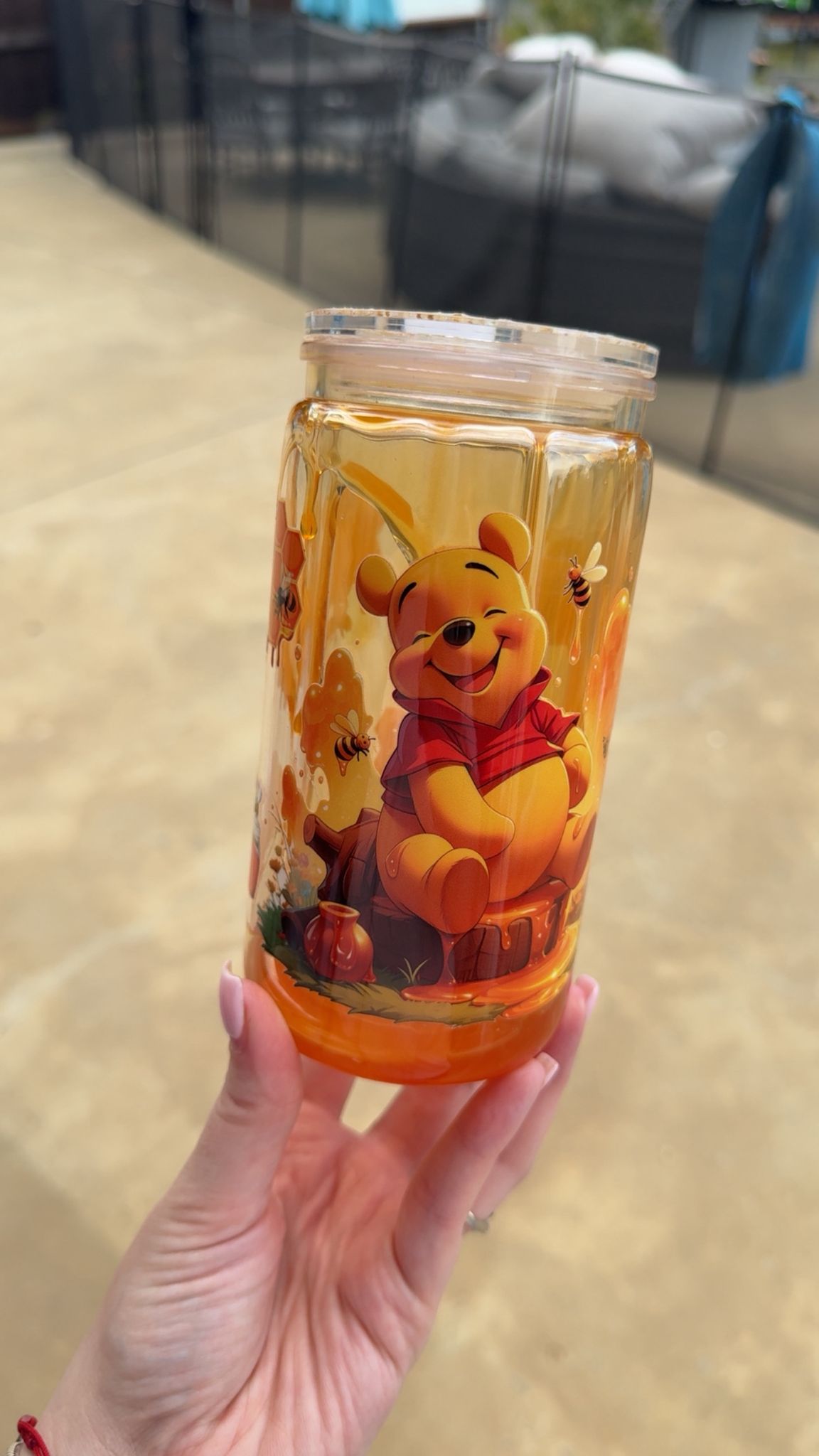 Custom Lava Tumbler