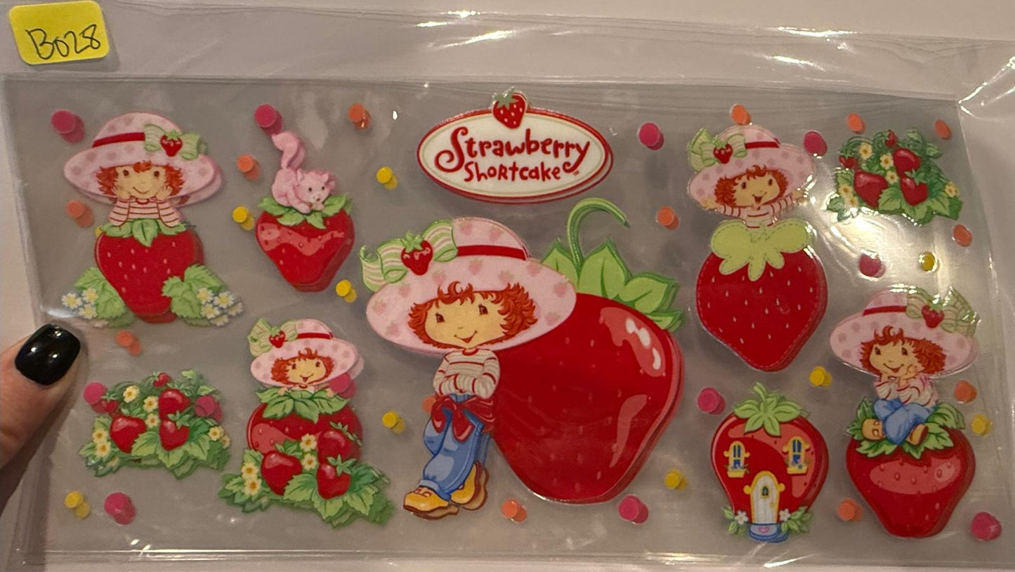 Strawberry Shortcake Strawberries Wrap