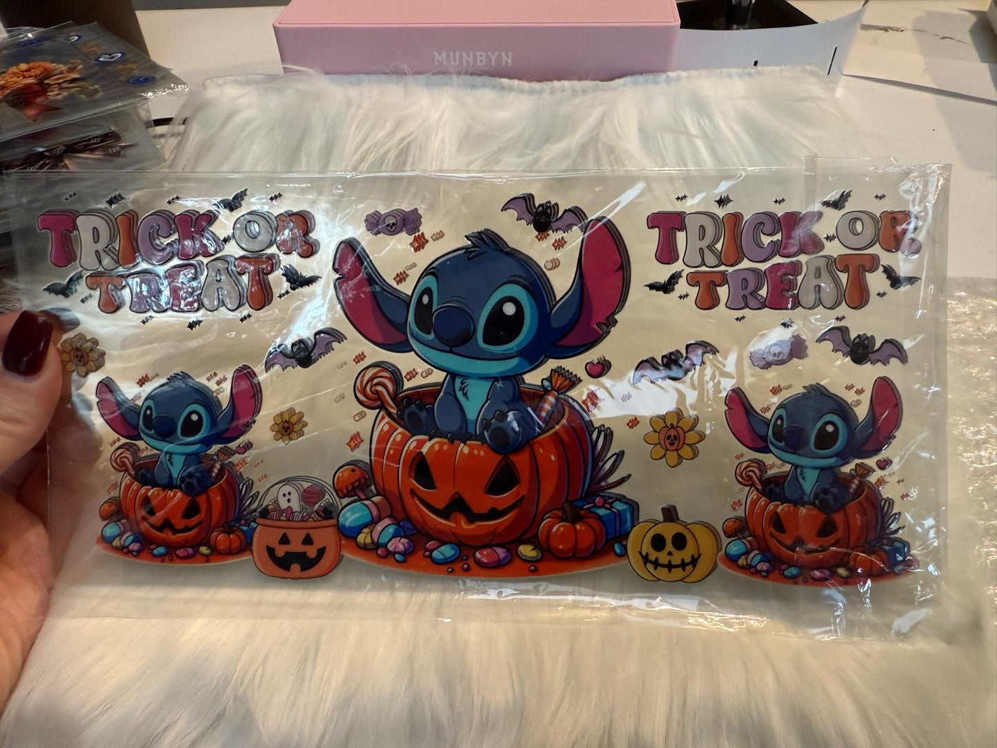 Trick or Treat Halloween Stitch Wrap