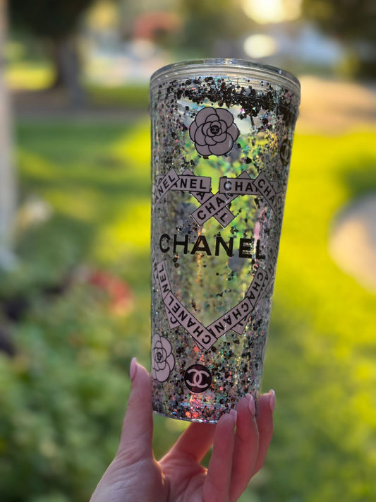 Custom Glitter Tumbler