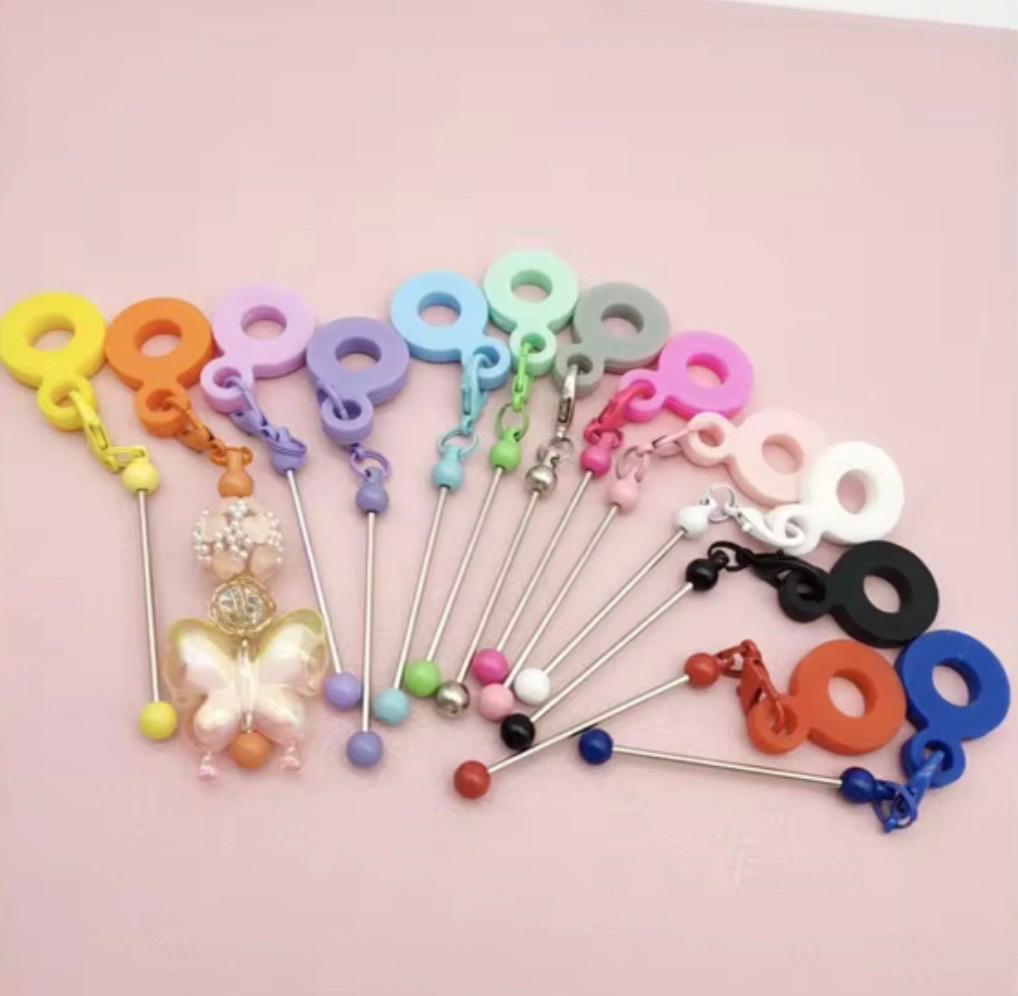 BE33 Pack of 5 Straw Charms Random Mix
