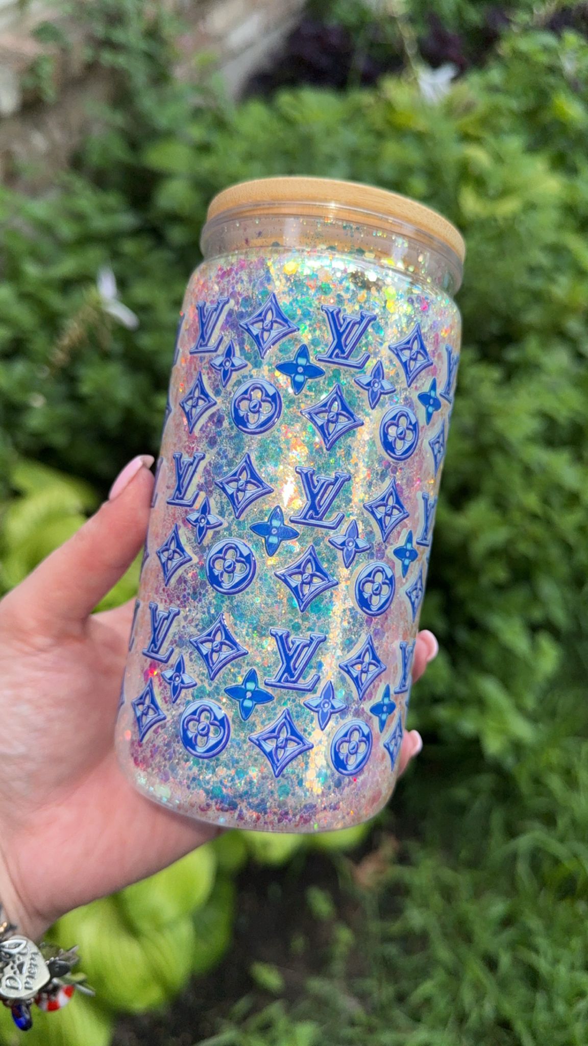Custom Glitter Tumbler