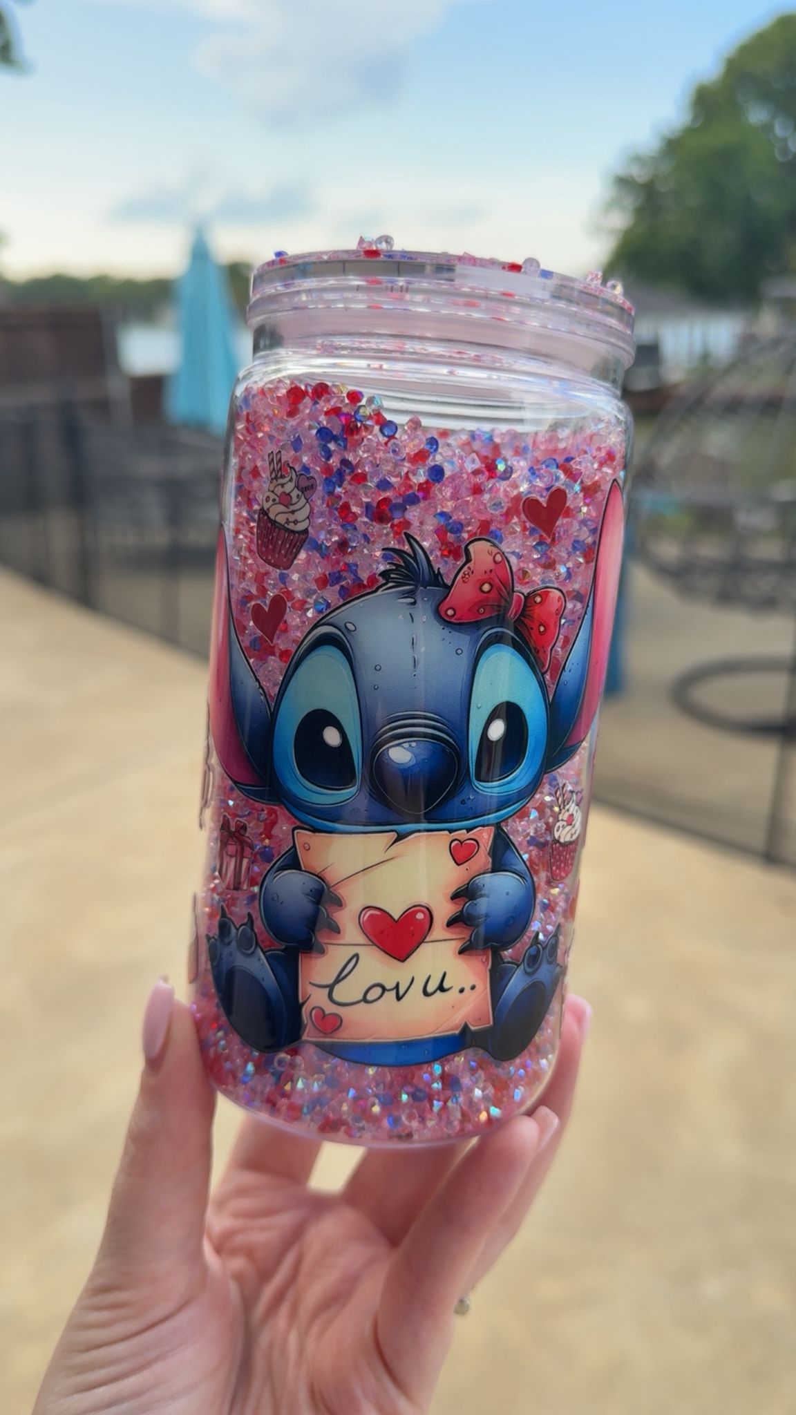 Custom Rhinestone Tumbler