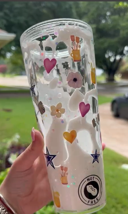 Custom Lava Tumbler