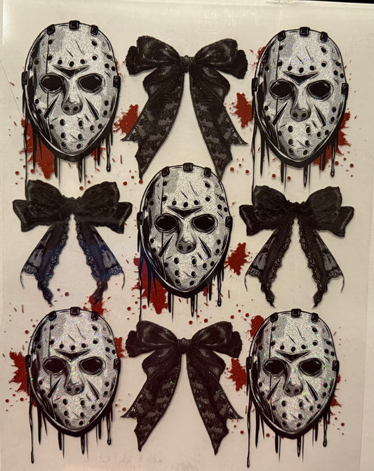 A011 Glitter Jason- Heat Transfer