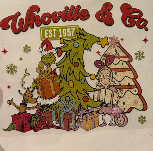 A008 Glitter Whoville - Heat Transfer