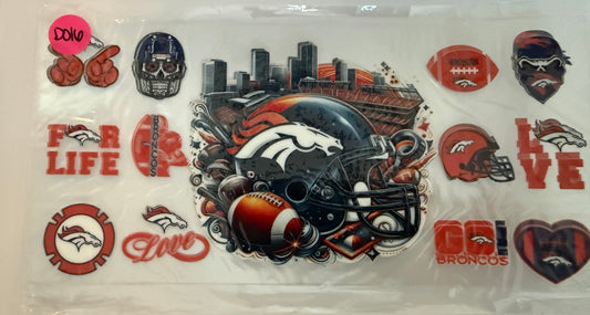 D016 Broncos Skulls
