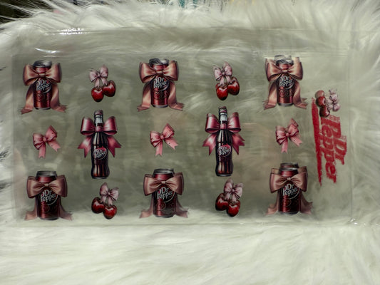 C026 DR.PEPPER GLASS BOTTLE