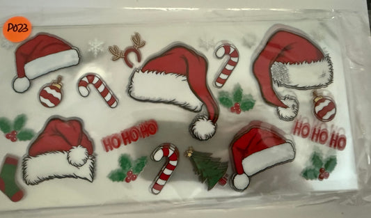 D023 Santa Hats