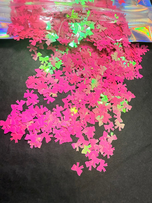 HOT PINK BOWS