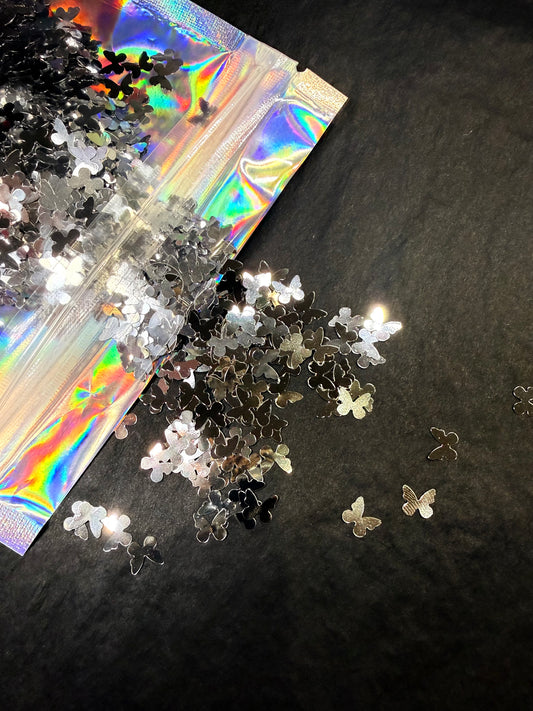 SILVER BUTTERFLIES