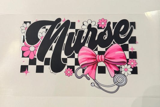 BB07 NURSE PINK BOW