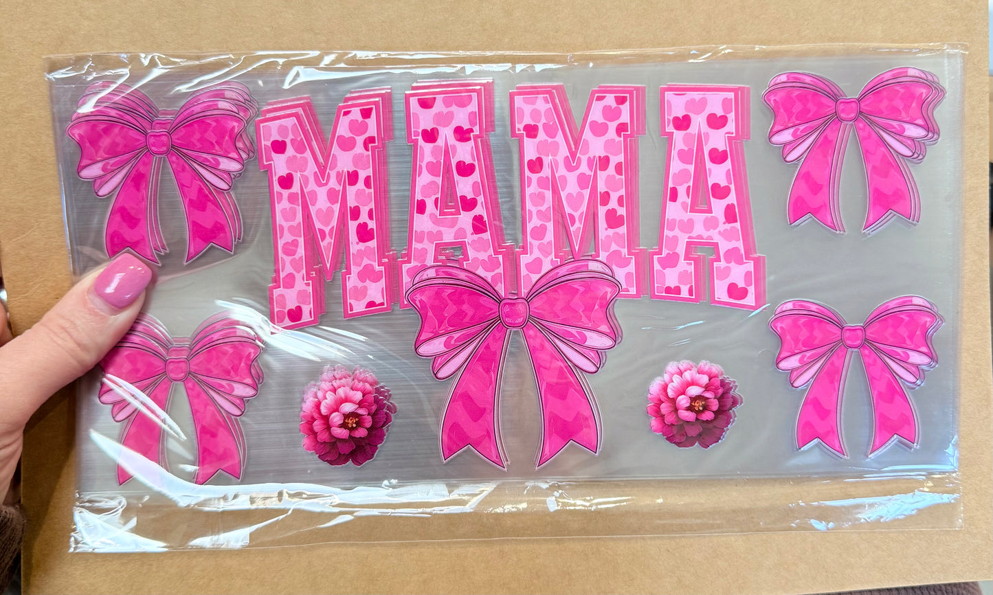 AA36- MAMA PINK BOWS