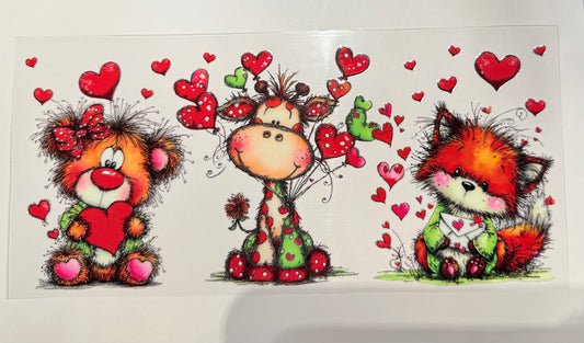 AB58 GIRAFFE LOVE