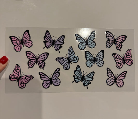 E040 BUTTERFLIES AMBRE