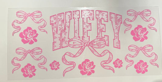 AB34 WIFEY PINK LACE