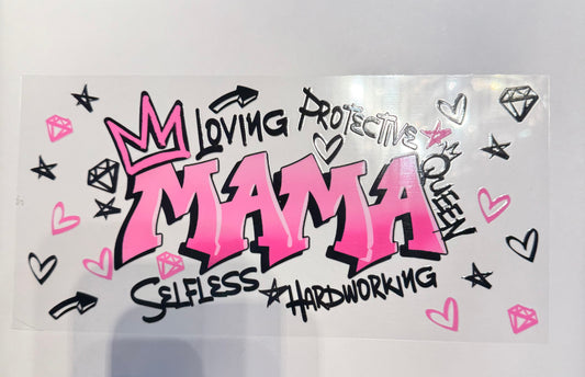 AB85 MOM- PINK GRAFFITI