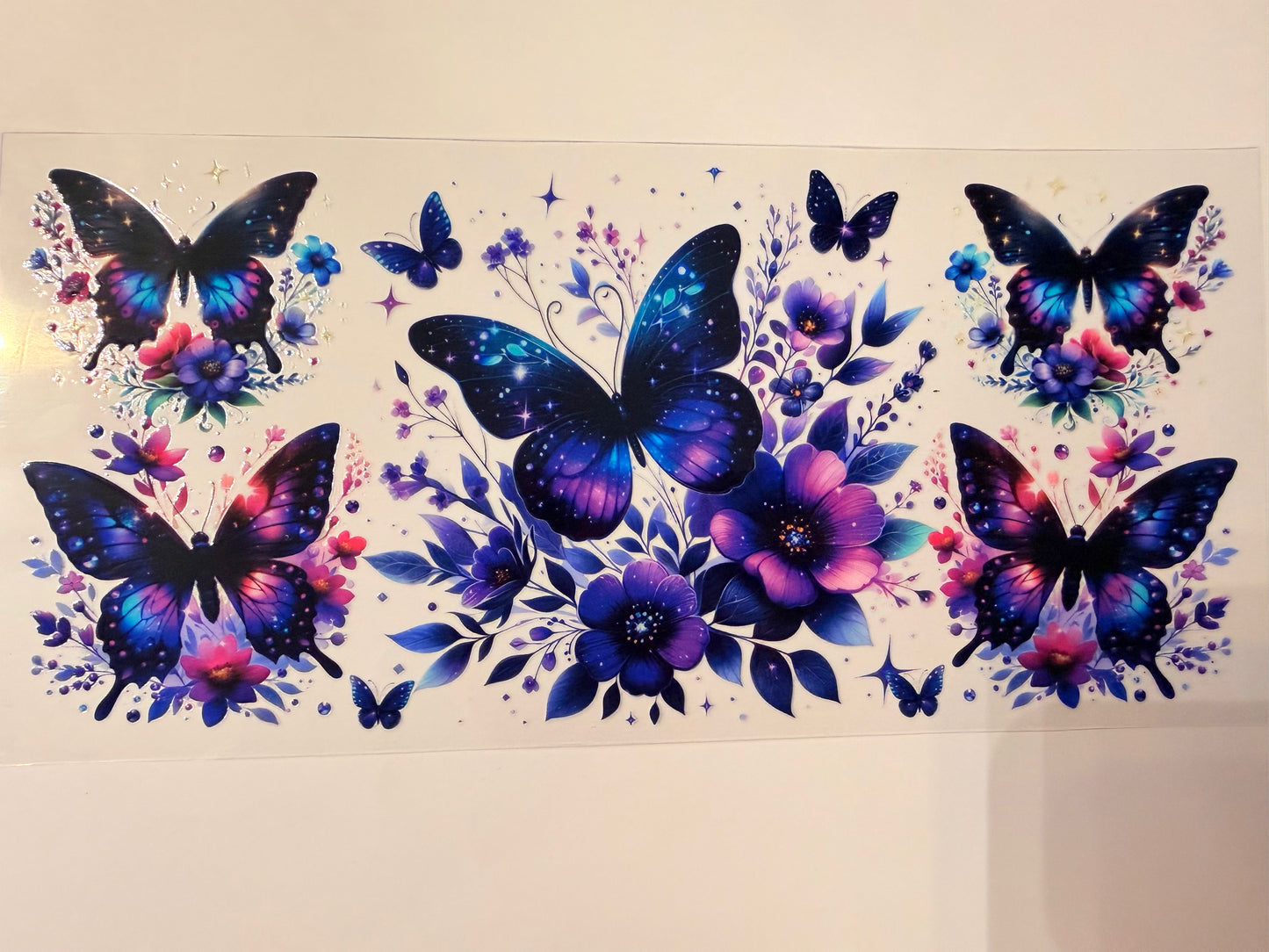 110-PURPLE BUTTERFLIES