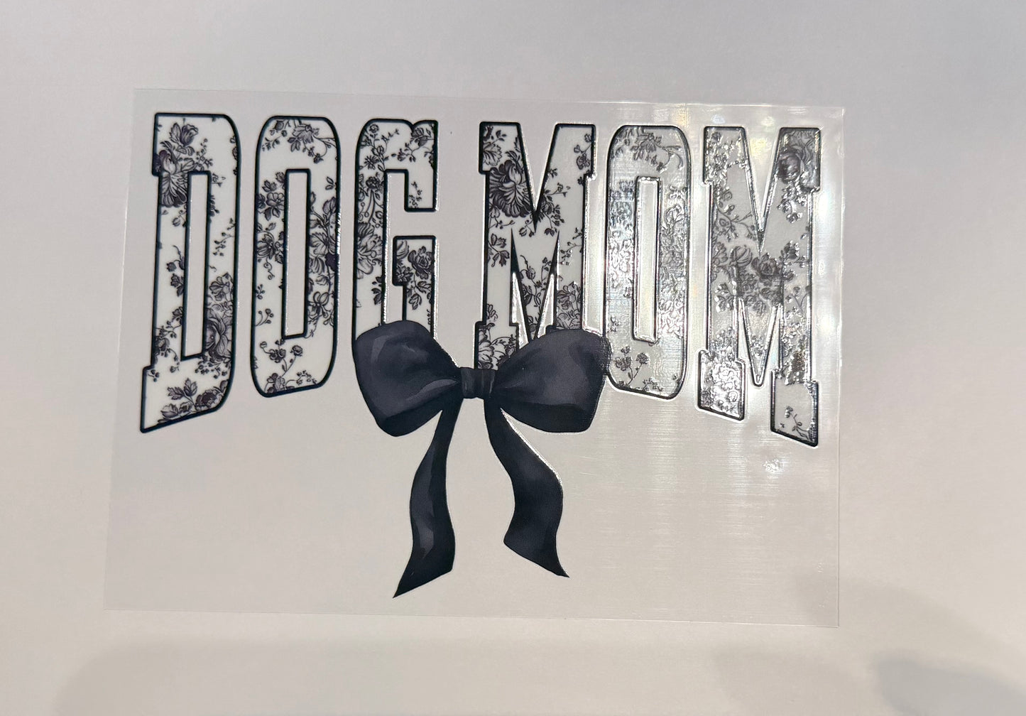 AB87- DOG MOM BLACK