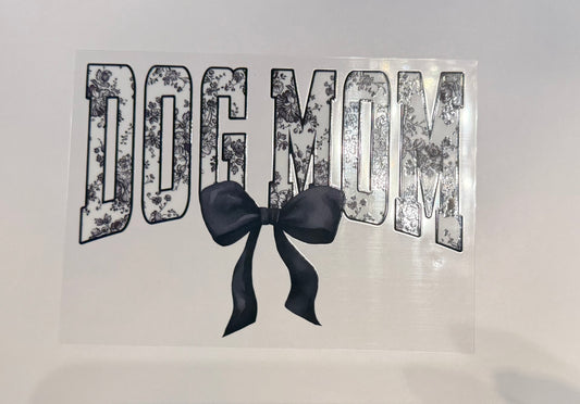 AB87- DOG MOM BLACK