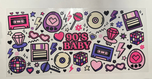 AB12 90’s BABY PINK/PURPLE