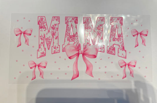 AB80 MAMA (PINK BOWS)