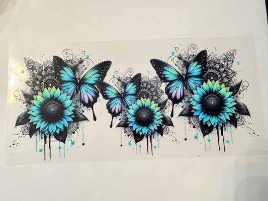 39- BUTTERFLIES AND SUNFLOWERS