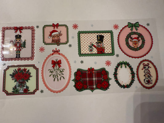D091 CHRISTMAS TAGS