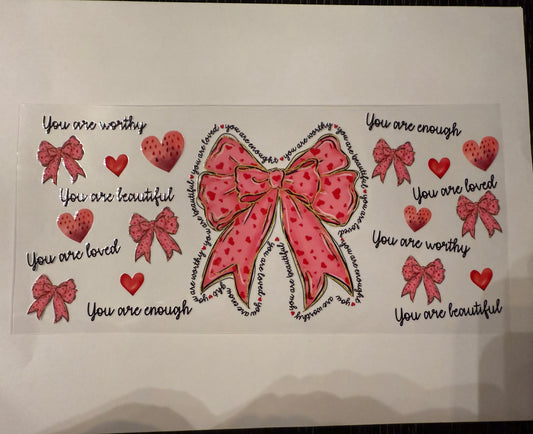 D078 affirmations bow