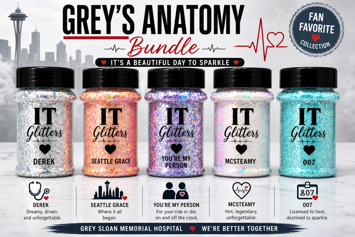 GREY’S ANATOMY BUNDLE