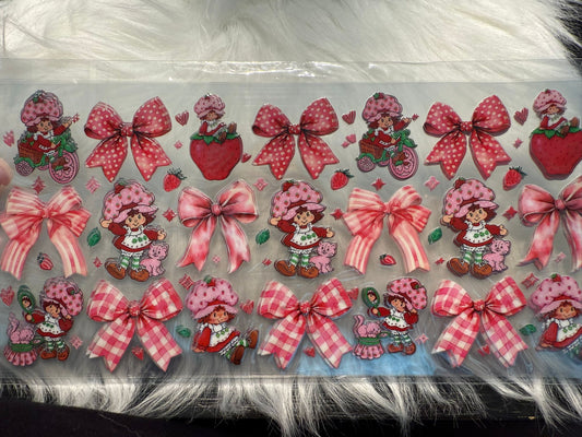 Strawberry Shortcake Bows Wrap