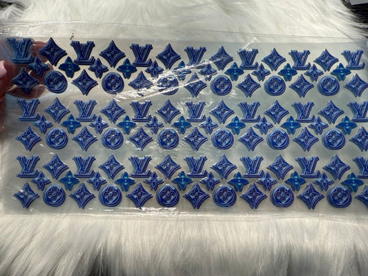 Blue Luxe Wrap