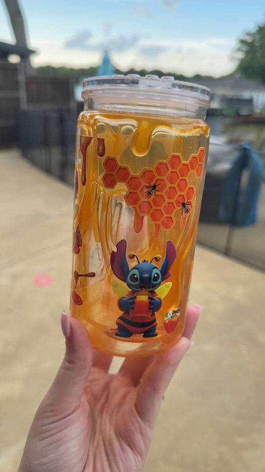 Sweet Honey Stitch Tumbler