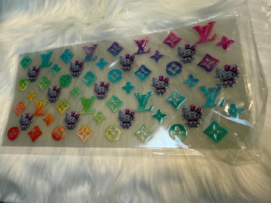 Rainbow Luxe Hello Kitty Wrap