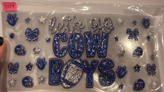 Let's Go Cowboys Wrap