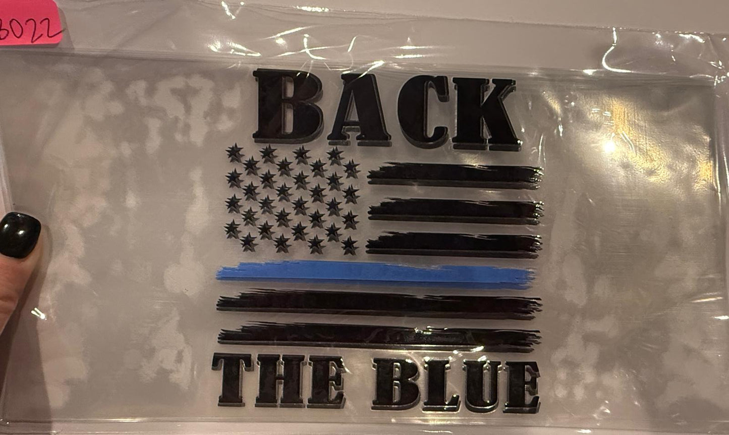 Back The Blue Wrap
