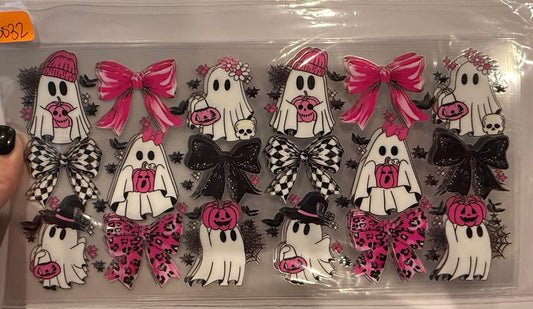 Ghosts and Pink Pumpkins Wrap